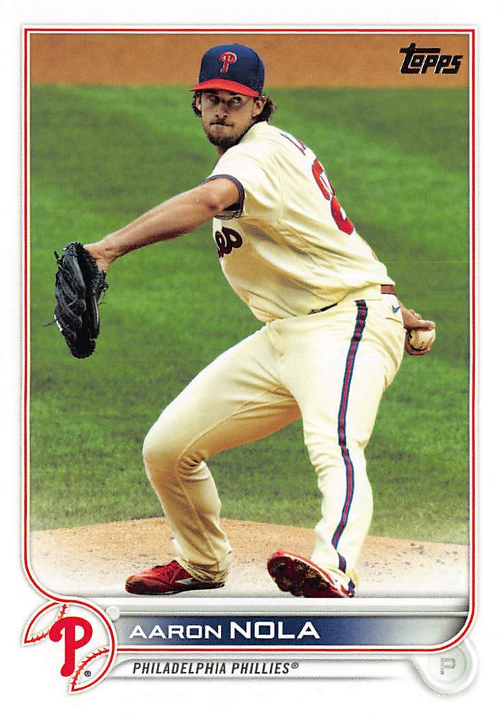 2022 TOPPS SERIES 2 (#337) - AARON NOLA | eBay