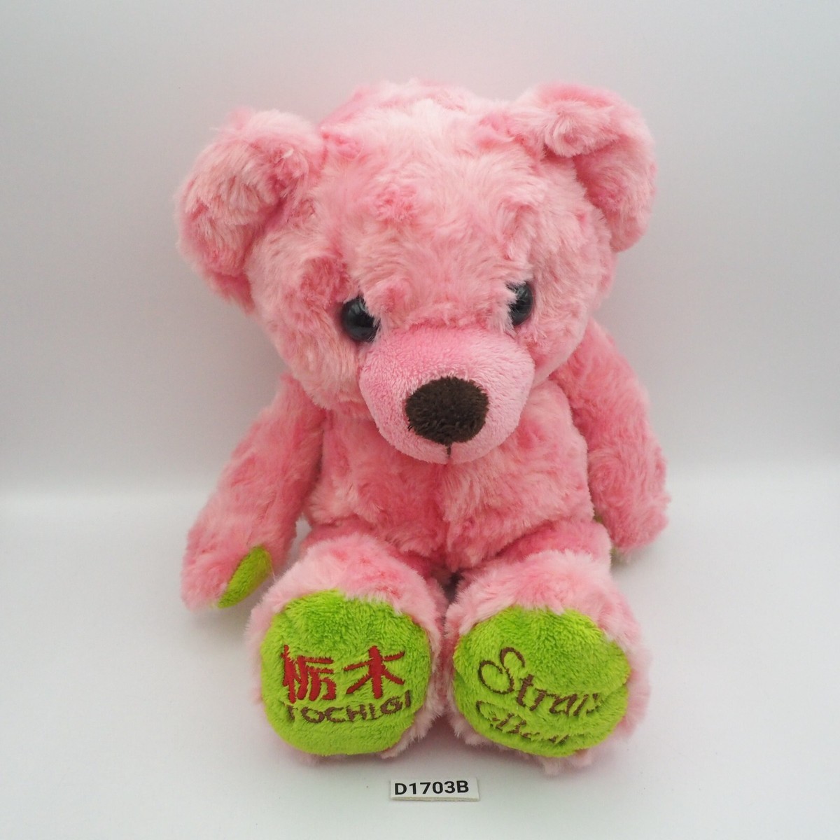 Tochigi Straw Bear Pink Strawberry D1703B Fujisey 9