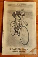 cyclist, Kramer, sprinter - American champion...