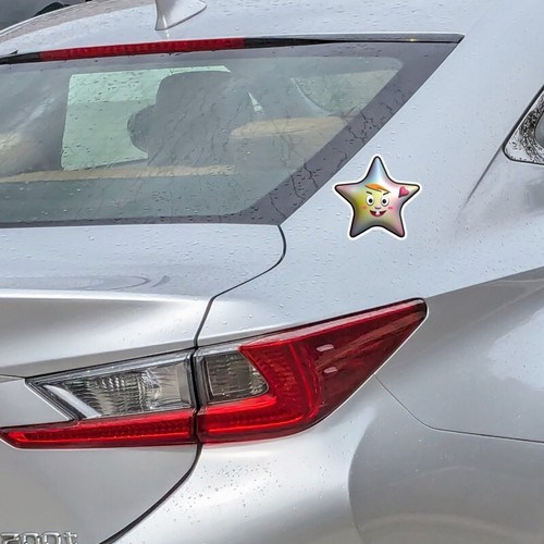 Kawaii Star Vinyl Stickers Cute Waterproof Decal for Car Laptops Water Bottles - Picture 4 of 10
