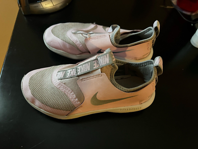Nike Youth Girls Flex Runner Shoe Pink/Metallic AT4663-609 Size 2Y | eBay