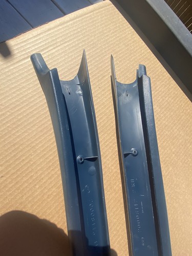 1978 1988 Oldsmobile Monte Carlo Regal A Pillar Trim G Body Blue - Picture 11 of 13
