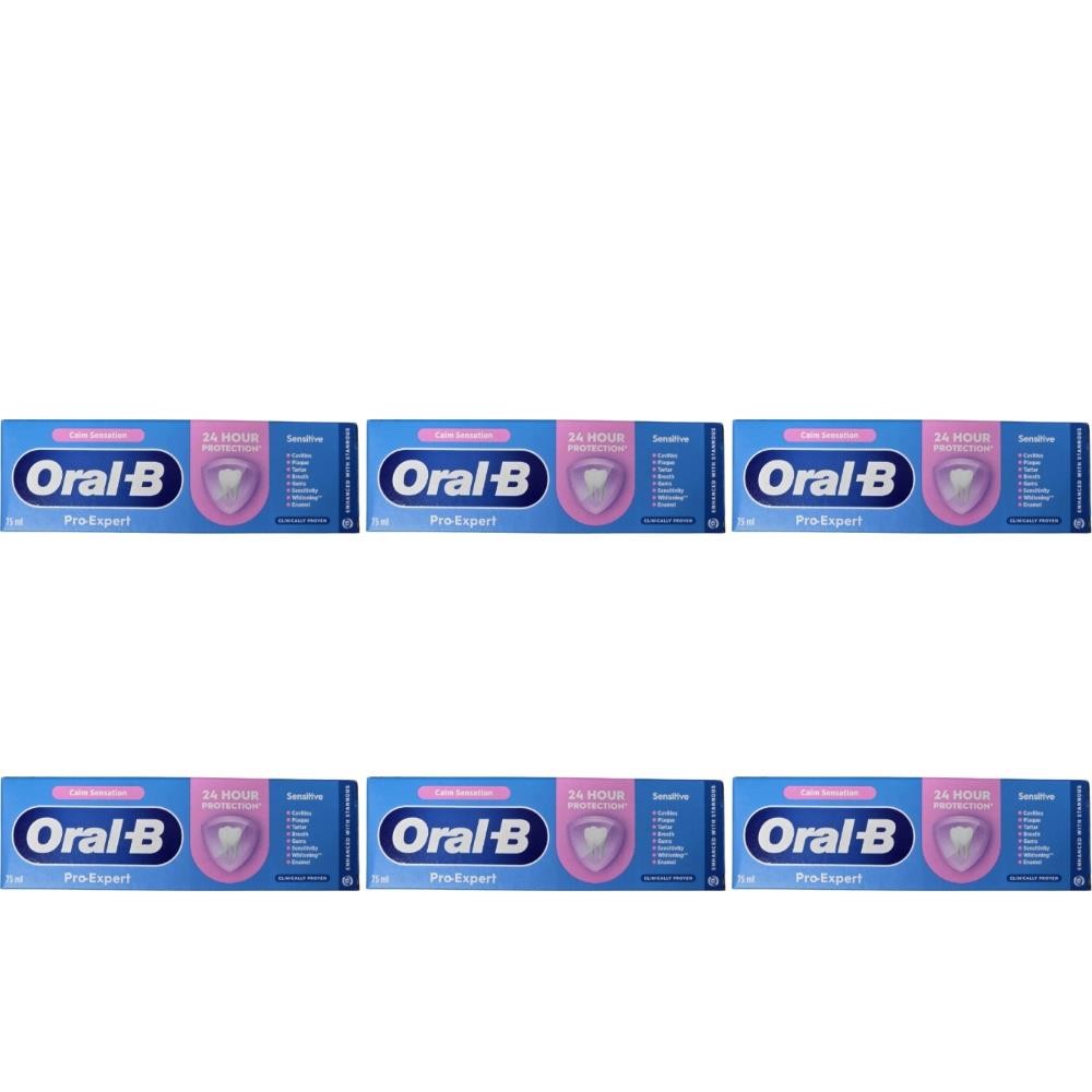 Oral-B Pro-Expert Sensitive Toothpaste 75ml - 6 Pack - Image 19