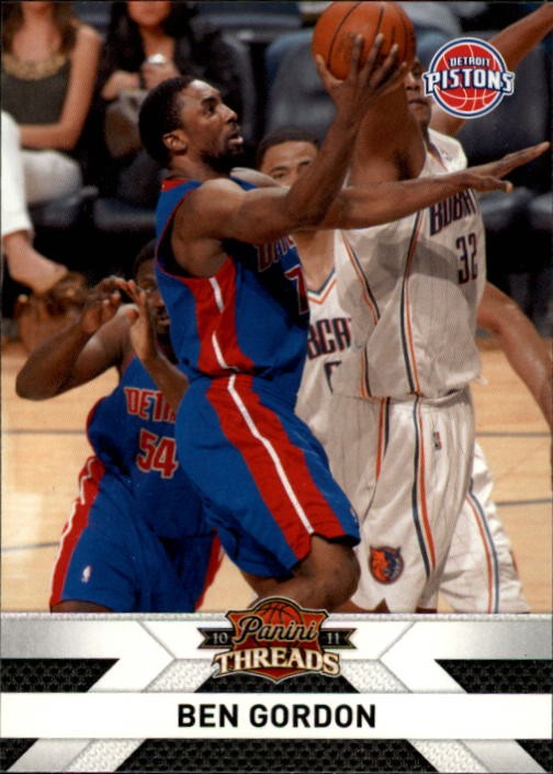 2010-11 Panini Threads #113 Ben Gordon - BSK