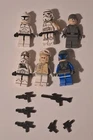 Lego Star Wars Minifigure Lot Of 6 With Accessories