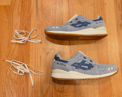 Size 11 - ASICS Gel Lyte 3 OG Monozukuri Pack - Smoke Blue