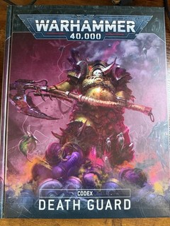 Games Workshop Warhammer 40k Death Guard 10th Edition Codex Code Used