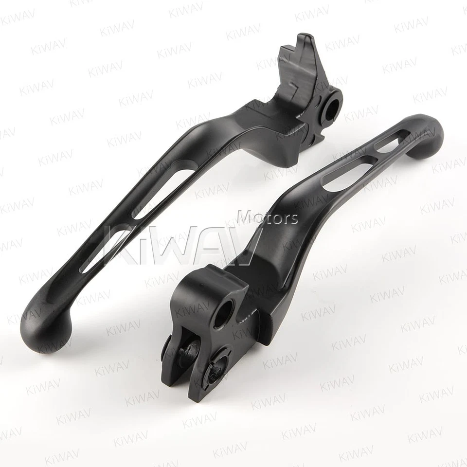 Kit de palanca CNC negro mate 10201B para Harley 1997-2003 Heritage Springer FLSTS Foto 3 de 4