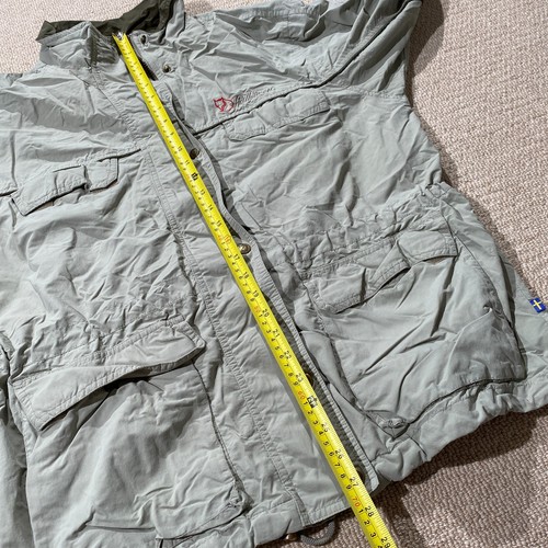 Vintage Fjallraven Jacket Womens Large Beige Hiking Coat - Picture 7 of 12