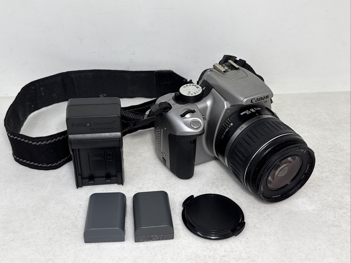 Canon EOS Digital Rebel XT 8.0MP DSLR Camera w/ 18-55mm Lens | eBay