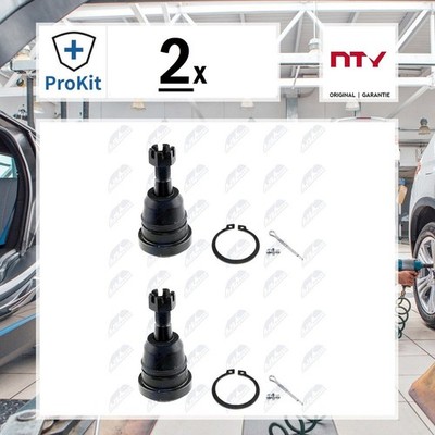 2x ORIGINAL  Nty Trag-/Führungsgelenk Vorne für Nissan ARMADA PATROL VI TITAN