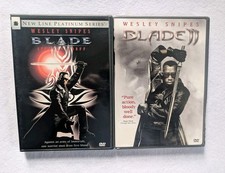 Blade 1  2 DVD Lot 2002 Wesley Snipes Set SiFi Action
