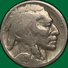 1926-D Buffalo Nickel Good G Coin, Scratch #39180
