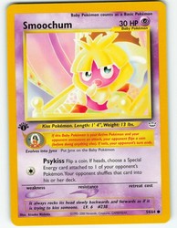 Smoochum 54/64 Neo Revelation 1st Edition
