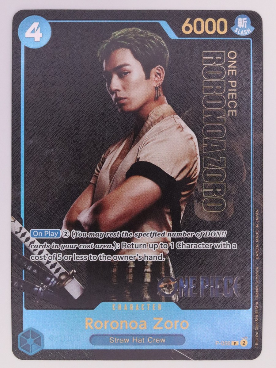 Roronoa Zoro P-056 Premium Card Collection LIve Action Edition