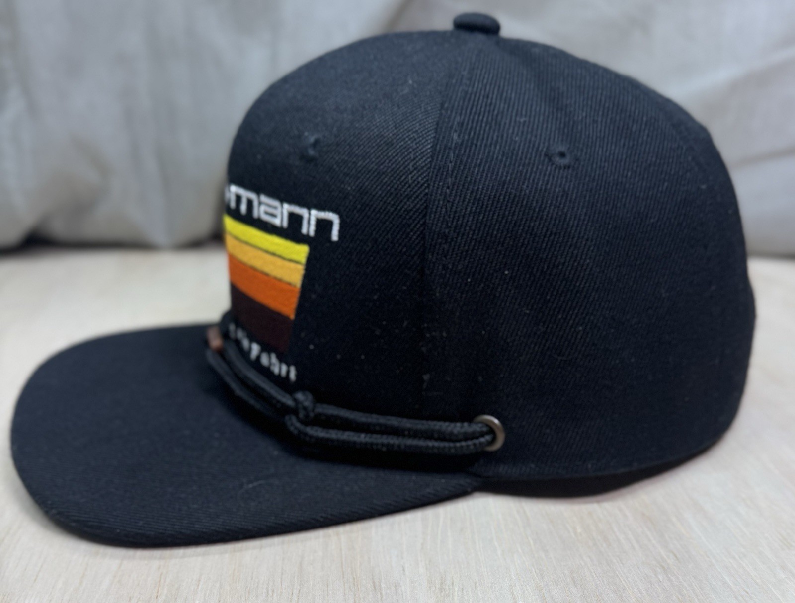 Scheel-Mann Hat Structured Snapback Embroidered L… - image 3