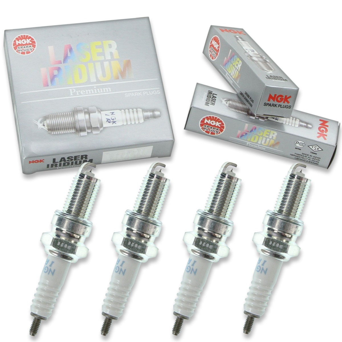 4 pc NGK 7901 IJR7A9 Laser Iridium Spark Plugs for VX22BZ VX22BC 98069-5791U cj