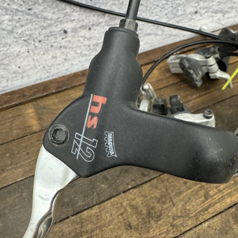 Комплект гидравлических ободных тормозов Magura HS12 передние задние рычаги крепления детали Evolution - Изображение 2 из 4