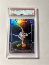 2023 Panini One and One GIANNIS ANTETOKOUNMPO /35 Blue #70 Bucks PSA 10