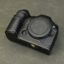 Leather Half case for Canon Eos R6 Mark III / R6 R62 R63 Camera Bag Grip