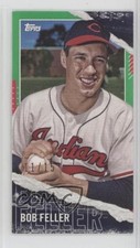 2020 Topps Rip Mini Base Inner Green 11/15 Bob Feller #M-98 HOF 9v7