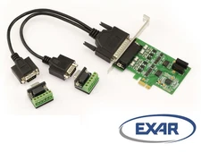 Card Pcie 2 Ports RS422 RS485 - Chipset Exar XR17V352