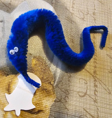 Magic Worm, Magischer Wurm, Zauberwurm, Magic Twisty Fuzzy Worm