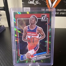Panini Donruss 2023-24 Bilal Coulibaly Rated Rookie Holo Green Laser #225 Wizar…