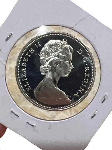 1967 $1 silver proof like UNC MS coin  flawless