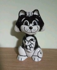Lorna Bailey DICKIE THE CAT Ceramic Figurine in Excellent Condition
