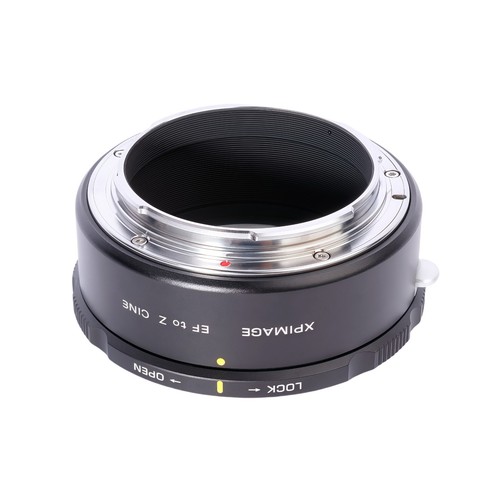 XPimage Lens Locking Adapter for EF Mount Lens to Nikon Z ZFC Z9 Z8 Red Z Camera - Picture 4 of 8