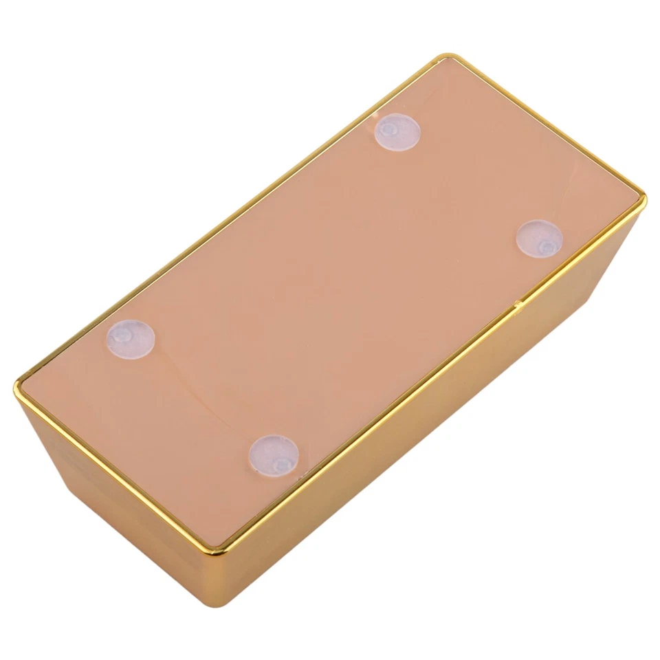Goldbarren Türstopper Briefbeschwerer Ziegel Fake Gold Bar Bullion Table kr - Bild 2 von 3