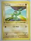 Pokémon Machop Base Set 1st Edition Common 50 HP 52/102 Regular WOTC 1999