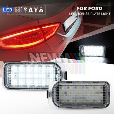2x LED Error Free License Number Plate Light For Ford MONDEO MK4 IV 4 Fiesta 08-