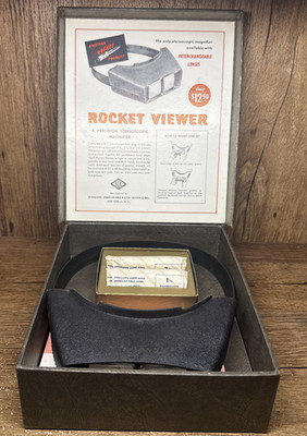 Vintage Rocket Viewer Professional Magnifier Doctors Dentist Jewelers & more