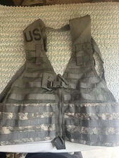 USGI Military FLC Fighting Load Carrier Tactical MOLLE Vest ACU DIGITAL CAMO NEW
