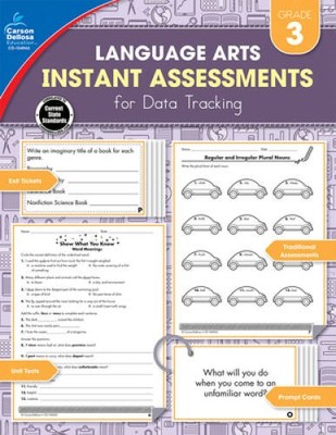 Instant Assessments for Data Tracking, Grade 3: Language Arts - Paperback - GOOD