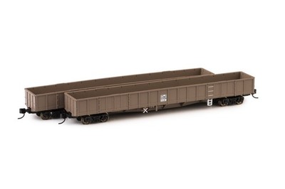 Buckambool Models ROCY Open Wagon 2 pack   National Rail Road Grime