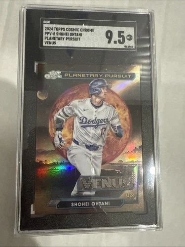 2024 Topps Cosmic Chrome SHOHEI OHTANI Venus Planetary Pursuit SGC 9.5