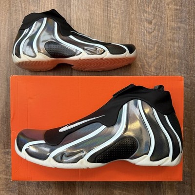 Nike Air Flightposite 1 One Topaz Mist Black Size 15 Sneakers Shoes AO9378-001