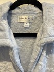 Ladies Miss Elaine Blue Fuzzy Robe Size Petite Medium  $90 — photo 3