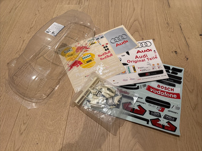 Audi A4 DTM 2004 Karosserie 1:10 S-Line / Red Bull / Carisma