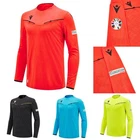 EURO 2024 UEFA REFEREE MAN - MATCH SHIRT LS - FOOTBALL SOCCER MACRON