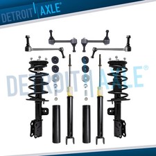 Front Struts & Coil Spring Rear Shocks Sway Bars Kit for 2013 - 2018 Ford Taurus