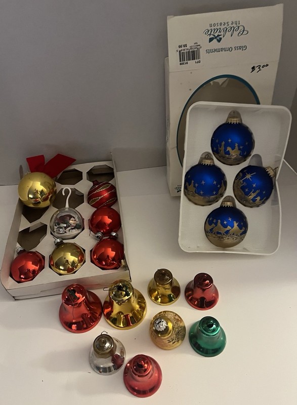 Vintage Christmas Tree Ornaments