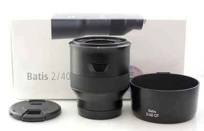 Boxed Zeiss Batis 40mm f2 CF Prime Lens - E Mount - Full Frame - Top condition