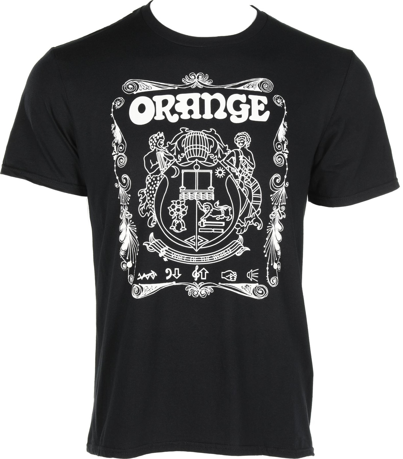 Футболка с логотипом Orange Crest - X-Large черная 5090₽