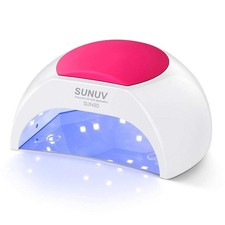 SUNUV SUN2C 2 IN 1 UV LED Nail Lamp, 4 Timer Settings, All Gel Types Auto On/Off