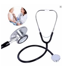 MEDICAL STETHOSCOPE EMT SINGLE HEAD DOCTOR NURSE STUDENT ADULT HEALTH CARE PRO