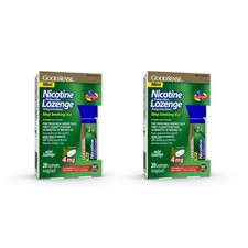 2 Pack Mini Nicotine Lozenges 4mg Mint 40ct Stop Smoking Aid EXP 2027